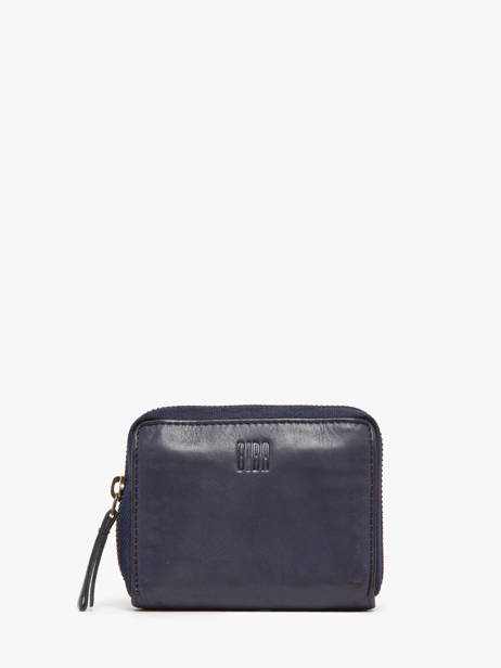 Leather Texas Coin Purse Biba Red heritage BT11