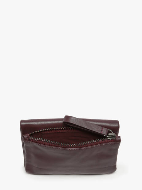 Wallet Leather Biba Violet wallet SFM4L other view 2