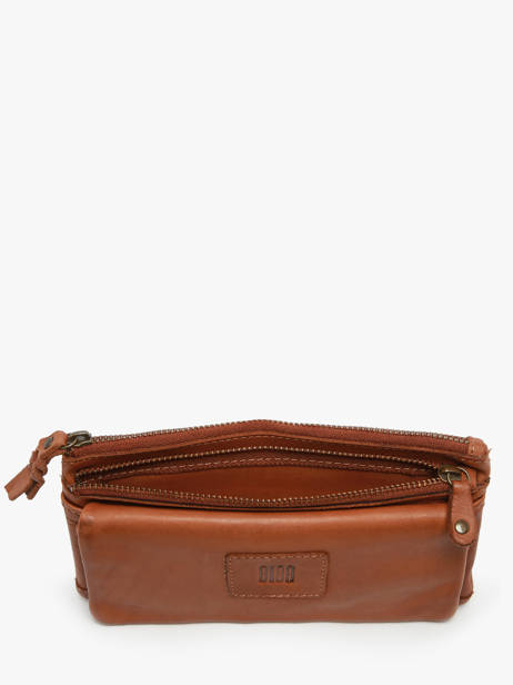 Wallet Leather Biba Brown heritage BT34 other view 2