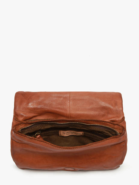 Shoulder Bag Heritage Leather Biba Brown heritage BT33 other view 2