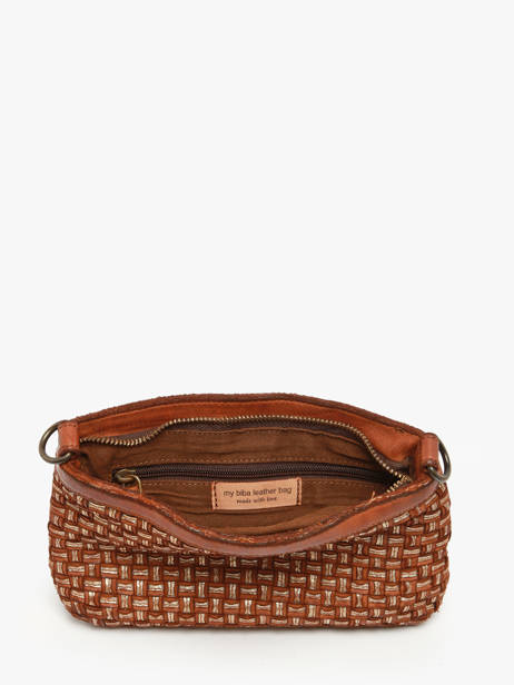 Shoulder Bag Heritage Leather Biba Brown heritage KAB9L other view 2