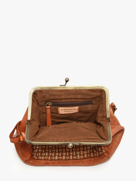 Shoulder Bag Heritage Leather Biba Brown heritage KAB21L other view 2