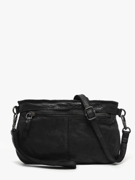 Shoulder Bag Heritage Leather Biba Black heritage DON1L other view 3