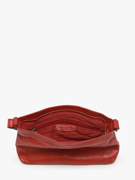 Sac Bandoulière Heritage Biba Rouge heritage BT37 vue secondaire 2