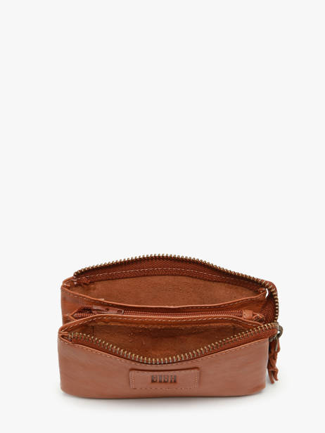 Porte-monnaie Cuir Biba Marron heritage BT35 vue secondaire 1