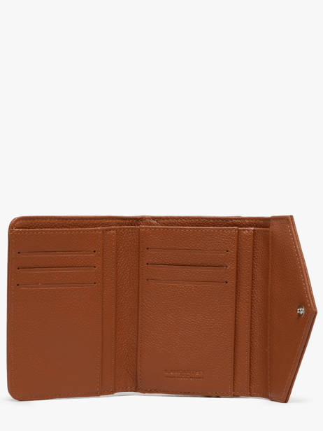 Coin Purse Foulonne Leather Lancaster Brown foulonne pm 29 other view 1