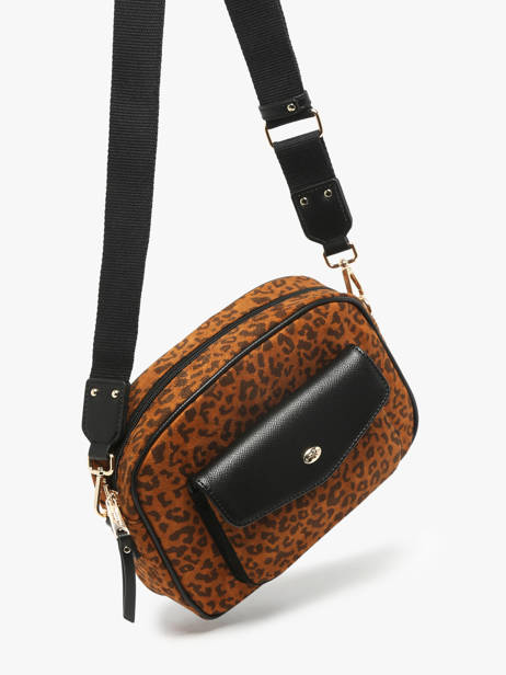 Shoulder Bag Leonie Hexagona Brown leonie 5120198 other view 1