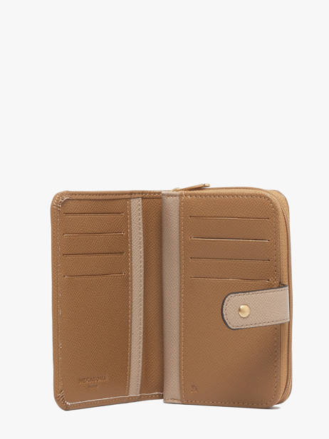 Wallet Hexagona Beige merline 258455 other view 2