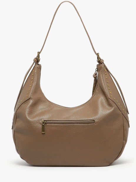 Shoulder Bag Studs Miniprix Brown studs 2342 other view 3