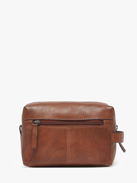 Toiletry Kit Basilic pepper Brown traveler BTRA07 other view 2