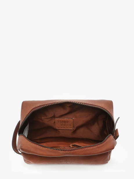 Toiletry Kit Basilic pepper Brown traveler BTRA07 other view 1