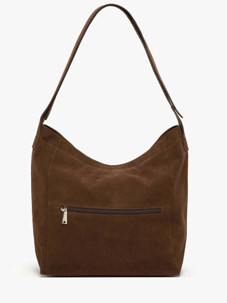 Shoulder Bag Suèdine Kba Lancaster Brown suedine kba 62 other view 4