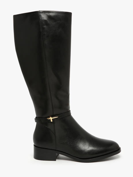 Riding Boots In Leather Tamaris Black accessoires 43