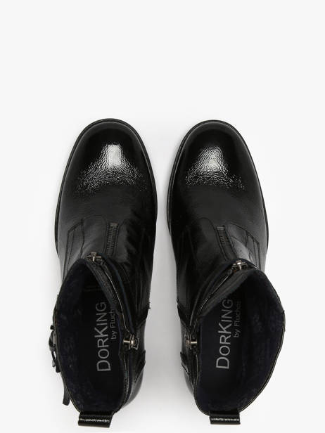 Heeled Boots Evie In Leather Dorking Black women D9163 other view 3