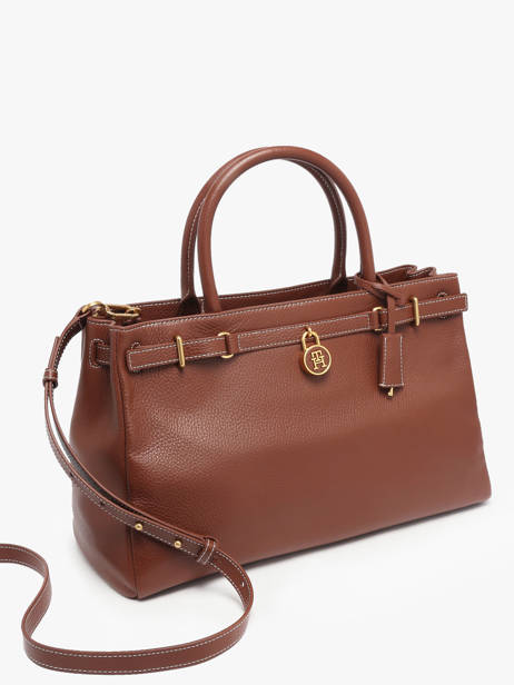 Shoulder Bag American Icon Leather Tommy hilfiger Brown american icon AW17925 other view 2