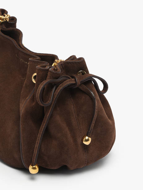 Crossbody Bag Premium Leather Gerard darel Brown premium DCS07400 other view 4