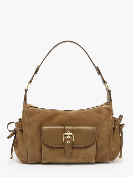 Shoulder Bag Premium Leather Gerard darel Beige premium DCS78400