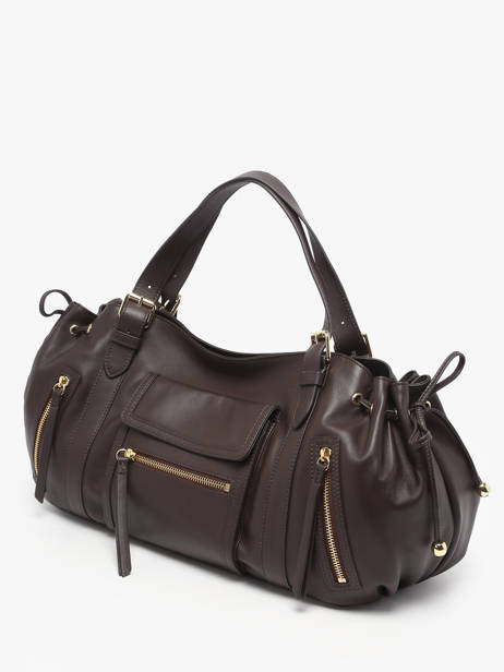 Shoulder Bag Icone Leather Gerard darel Brown icone DCS30410 other view 1