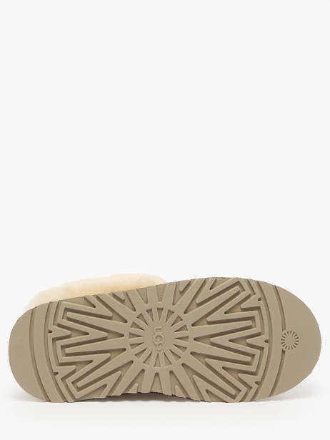 Platform Boots In Leather Ugg Beige women 1171393 other view 4