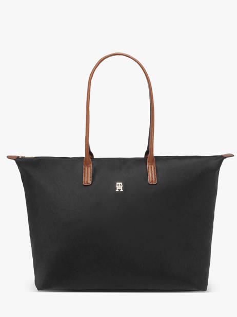 Shoulder Bag Popette Nylon Tommy hilfiger Black popette AW17996