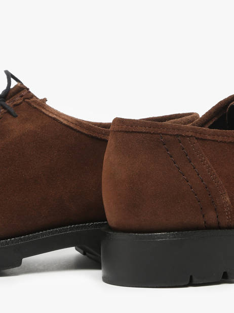 Derby Shoes In Leather Kleman Brown men PADRORVV other view 2