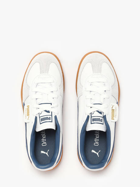 Sneakers In Leather Puma White women 39646424 other view 3