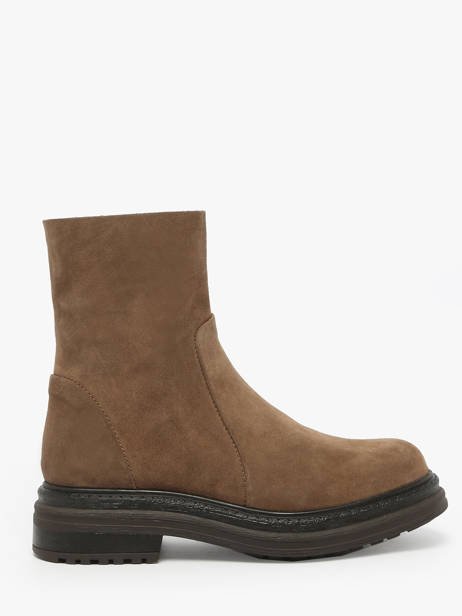 Formal Shoes In Leather Aliwell Brown women A0407
