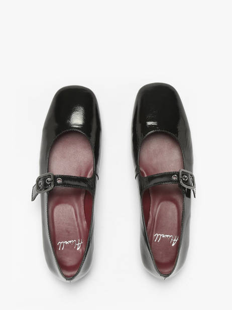 Sneakers In Leather Aliwell Black women A2717 other view 3