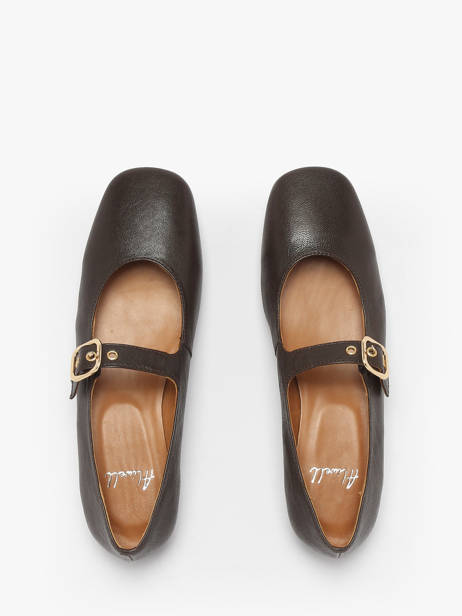 Sneakers In Leather Aliwell Brown women A2715 other view 3