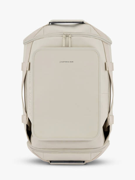 Cabin Duffle Bag Backpack Backpack Kapten and son Beige backpack LISBONDU