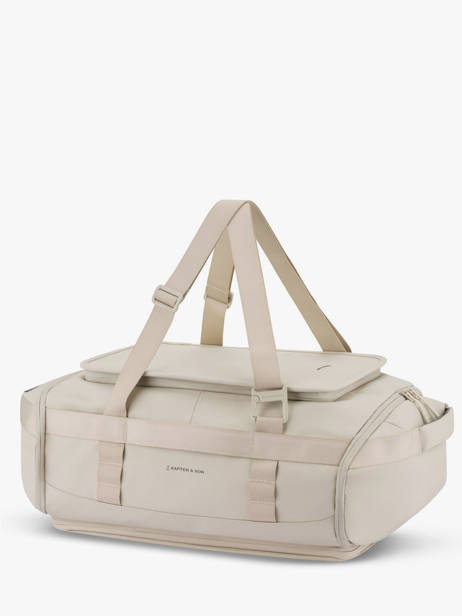 Cabin Duffle Bag Backpack Backpack Kapten and son Beige backpack LISBONDU other view 2