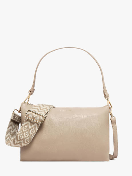 Shoulder Bag New Grain Miniprix Beige new grain F6936