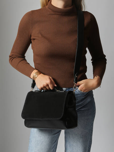 Shoulder Bag Brodery Torrow Black brodery TBRO03 other view 1