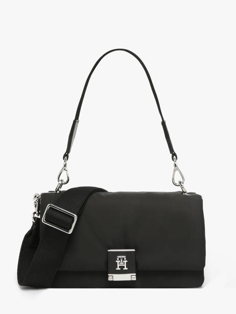 Shoulder Bag Th Her Recycled Polyester Tommy hilfiger Black th her AW17725