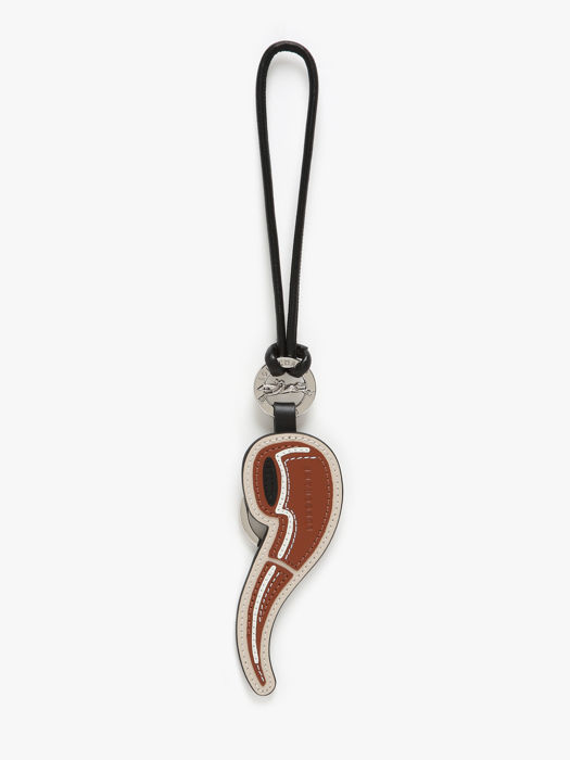 Longchamp Porte-clés pipe Key rings Brown
