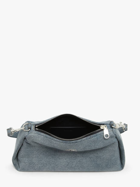 Sac Porté épaule Logo Denim Calvin klein jeans Bleu logo denim 4F3222G vue secondaire 2