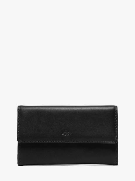 Coin Purse Marina Leather Katana Black marina 753080