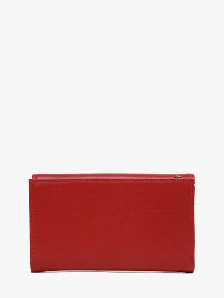 Coin Purse Leather Katana Red marina 753080 other view 3