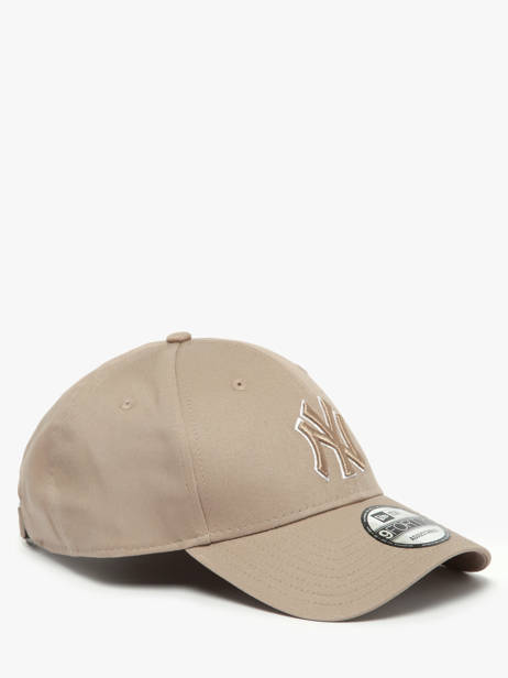 Casquette New York Yankees New era Beige new era 60675524 vue secondaire 1