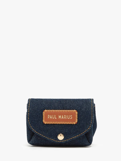 Gustave Denim Brut Coin Purse Paul marius Blue denim brut GUSTADEB