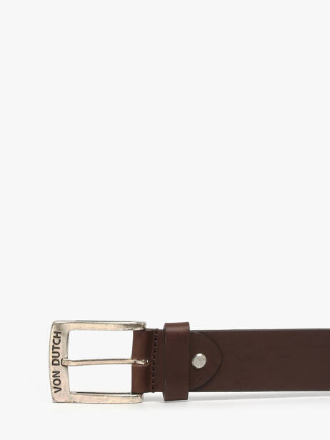 Adjustable Belt Von dutch Brown belt HUTCH other view 1