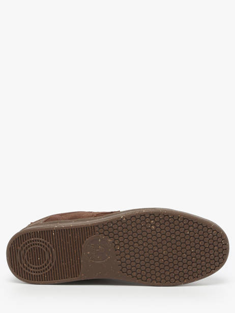 Sneakers In Leather Faguo Brown men 25CG0202 other view 4