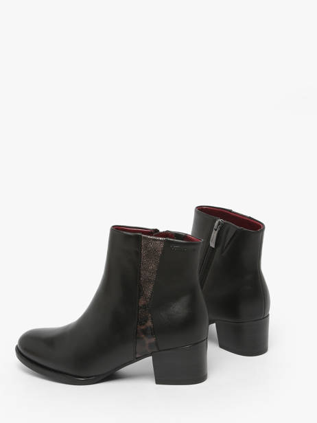 Bottines à Talon En Cuir Tamaris Noir women 45 vue secondaire 2