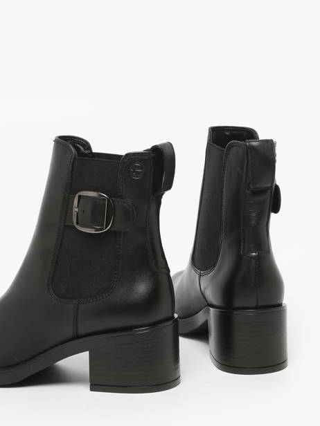 Bottines à Talon En Cuir Tamaris Noir women 45 vue secondaire 2