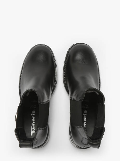 Bottines à Talon En Cuir Tamaris Noir women 45 vue secondaire 3