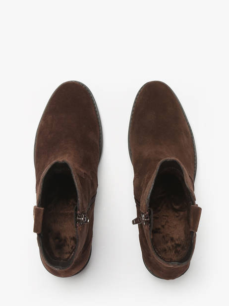 Heeled Boots In Leather Tt. bagatt Brown women 14006100 other view 3