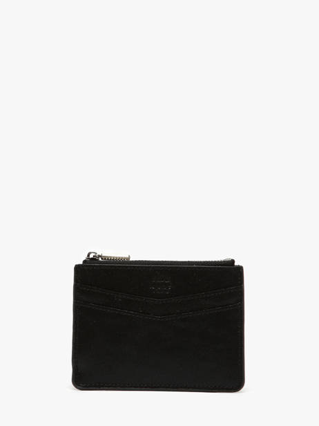 Porte-cartes Cuir Mila louise Noir vintage 3570XC
