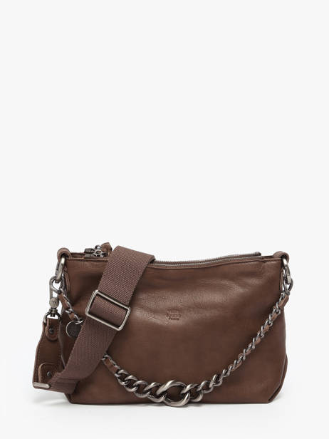 Sac Bandoulière Vintage Mila louise Marron vintage 3864C