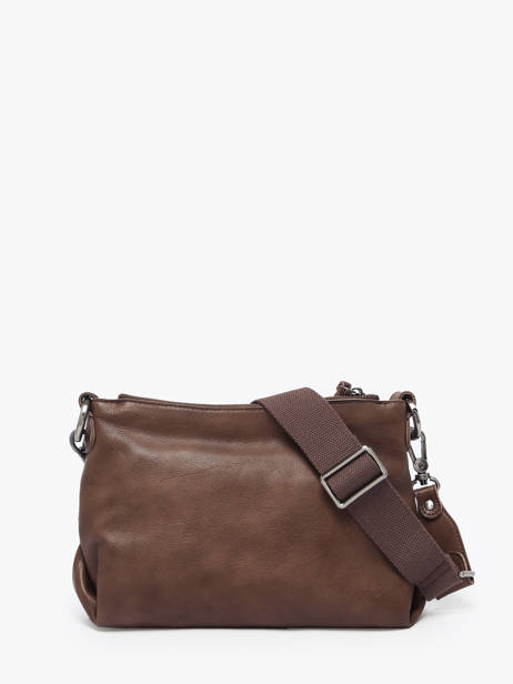 Sac Bandoulière Vintage Mila louise Marron vintage 3864C vue secondaire 3