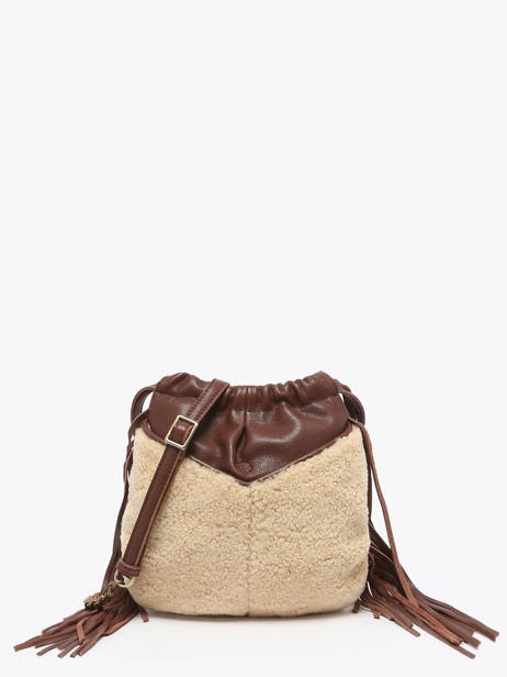 Sac Bandoulière Vintage Mila louise Marron vintage 3812TC